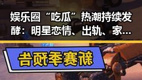 娱乐圈“吃瓜”热潮持续发酵：明星恋情、出轨、家庭纷争引发热议